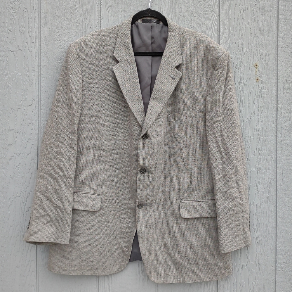 Lord & Taylor Albert‎ Nipon Men's Blazer Gray